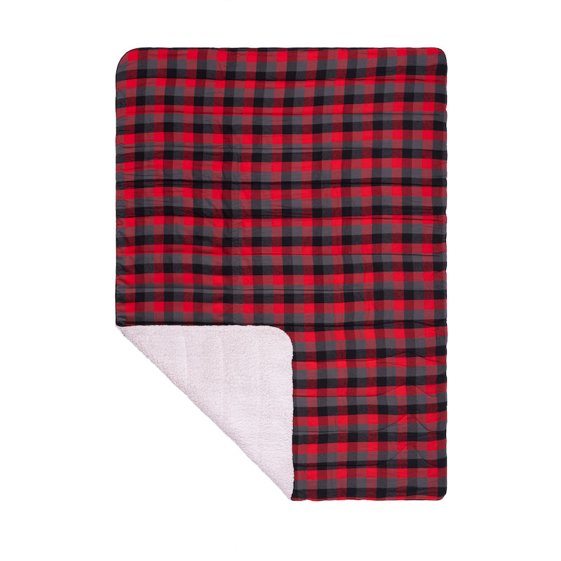 Flannel Sherpa - Buffalo Plaid