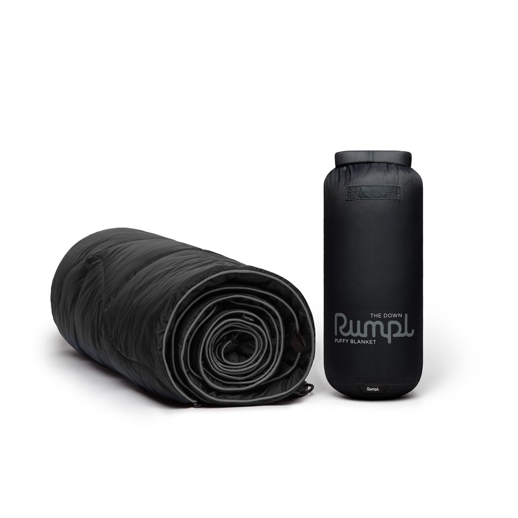 Down Puffy Blanket - Black