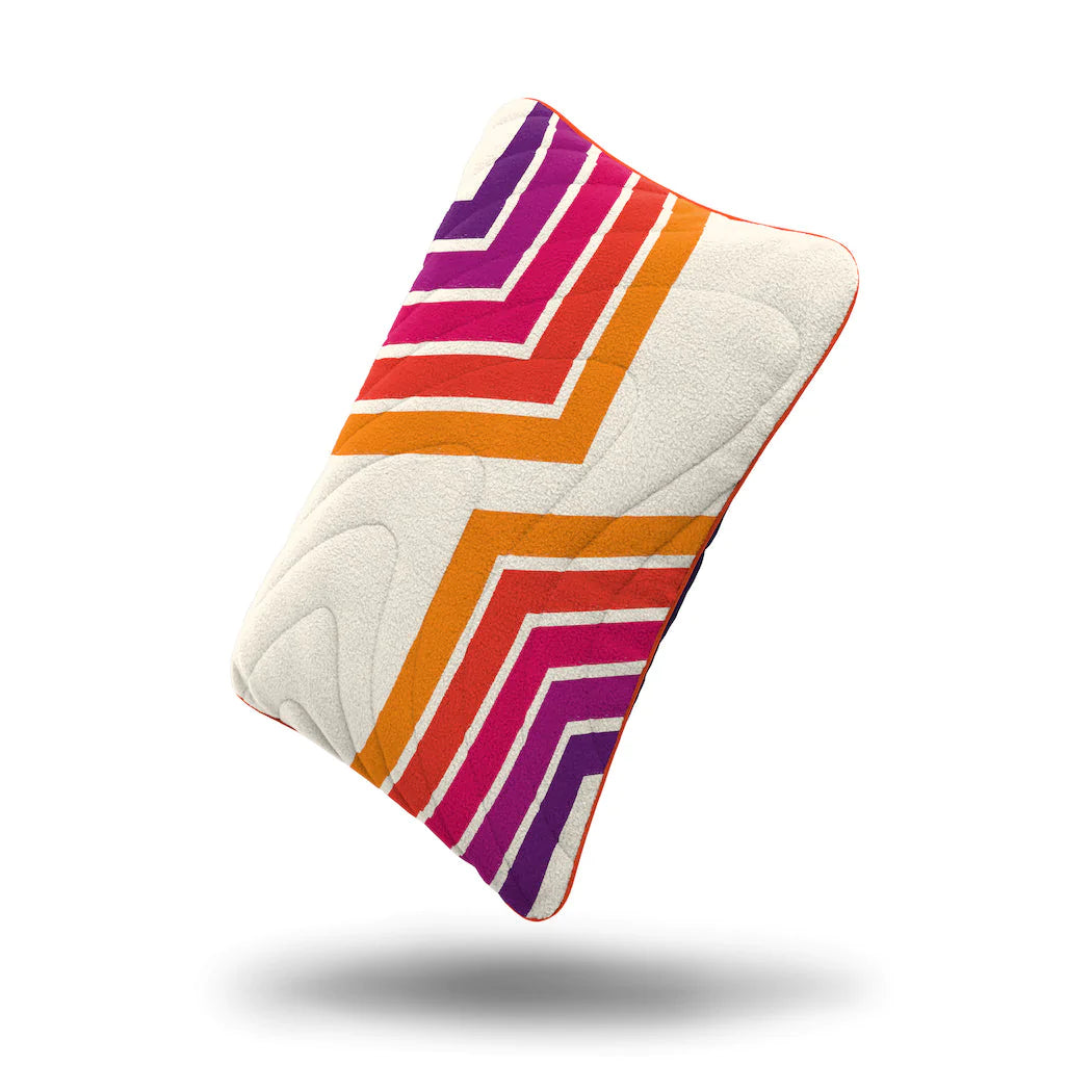 Rumpl The Stuffable Pillowcase - Retro Sunrise The Stuffable Pillowcase - Retro Sunrise | Rumpl Blankets For Everywhere Stuffable Pillow